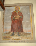 Affresco di S. Pantaleone Affresco di S. Pantaleone