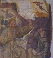 Oratorio di S. Marta - S. Francesco che riceve le stimmate Oratorio di S. Marta - S. Francesco che riceve le stimmate