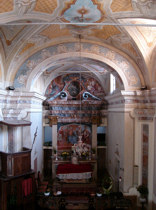 Oratorio della Beata Vergine della Neve - interno Oratorio della Beata Vergine della Neve - interno